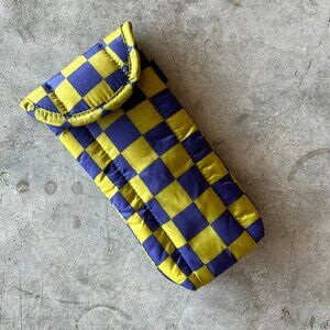 NWT Baggu checkered glasses sleeve